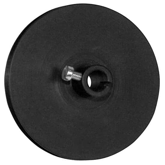 Shimpo FPM-6-GV Circumference Grooved measuring Wheel for Digital Tachometers, 6