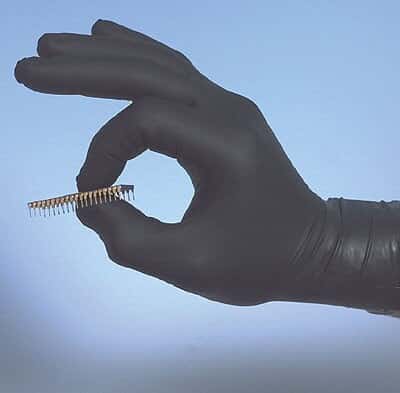 SHOWA 7700PFT-XL Black Nitrile Gloves, X-large, Box of 50