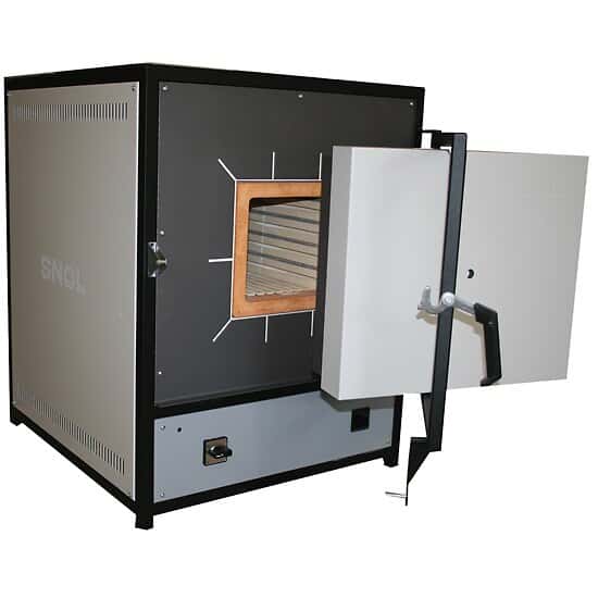 SNOL 12/1200 LSC01 Ceramic Chamber Furnace, 12 L, 230V