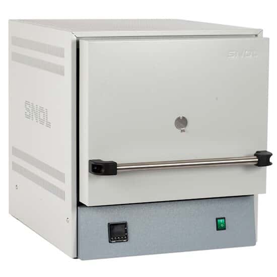SNOL 13/1100 LHM01 Muffle Furnace, 13 L, Upwards Opening Door, 230V