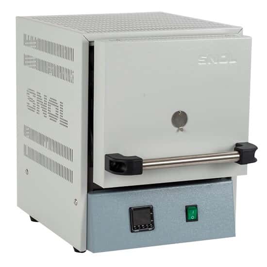 SNOL 3/1100 LHM01  Muffle Furnace, 3 L, Upward Opening Door, 230V