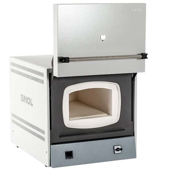 SNOL 39/1100 LHM01  Muffle Furnace, 39 L,  Upwards Opening Door, 230V