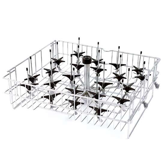 SP Hotpack Spindle Rack Set for Glassware Washer, Full Upper and Lower Spindle Racks