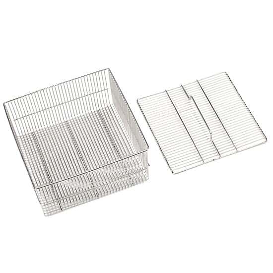 SP Hotpack Basket and Cover for Glassware Washer, General Use, Stainless Steel