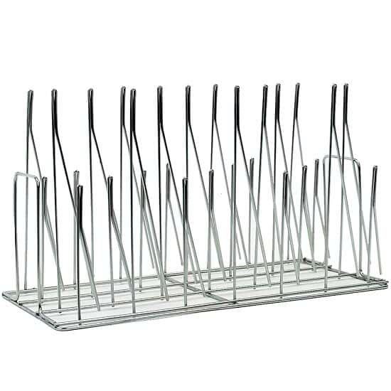 SP Hotpack Arrow Clip Rack Insert for Glassware Washer, 14 Small and 14 Large Clips