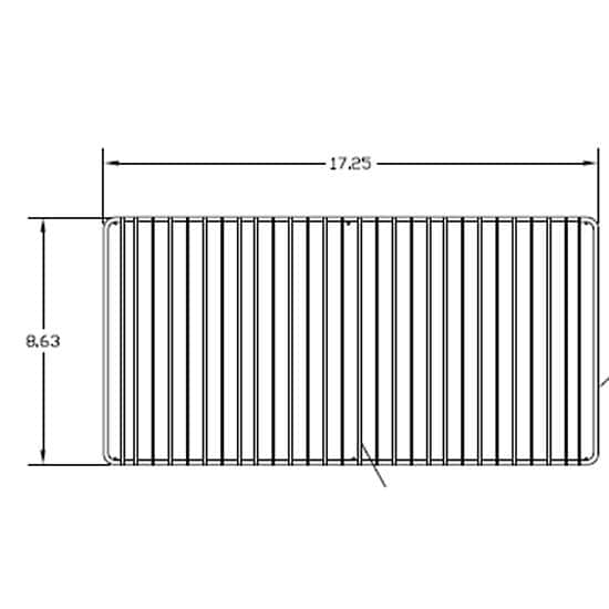 SP Hotpack Watch Glass Insert for Glassware Washer, Holds 40 Less Than 125 mm Diameter