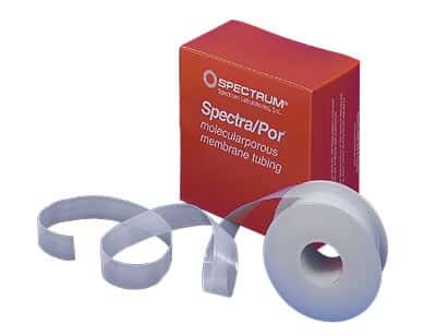 Spectra Por 131348 Biotech-Grade CE Dialysis Tubing, 20000 MWCO, 31mm/20mm; 33ft