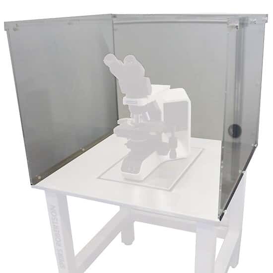 Speirs Robertson ALSC-120x75 ALSC Clear Acrylic Draft Shield / Acoustic Hood120x60x75 cm
