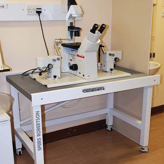 Speirs Robertson AMD-MP-120x75 AMD-MP Microscope Table, Passive Air Isolators; 120x75 cm