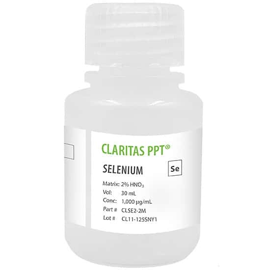 Spex CLSE2-2M Claritas PPT® Grade Selenium, 1,000 µg/mL in 2% HNO3; 30 mL