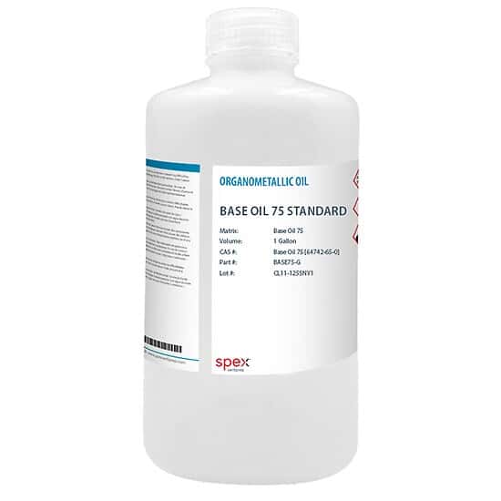 Spex BASE75-G Base Oil 75 Blank; 1 Gallon