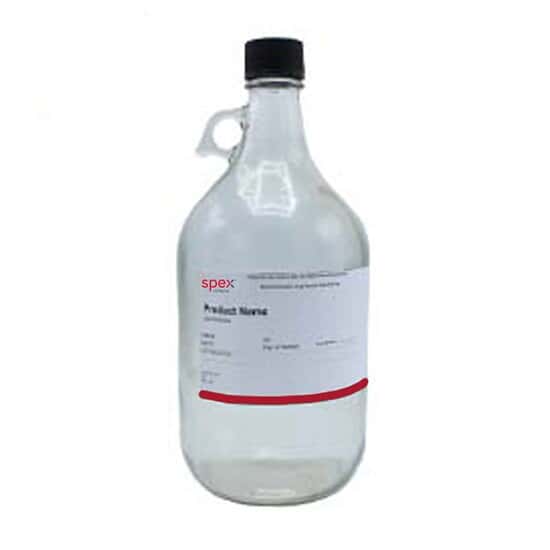 Spex Hydrochloric Acid, ACS Grade, 37% w/w, Glass Bottle; 2.5 L