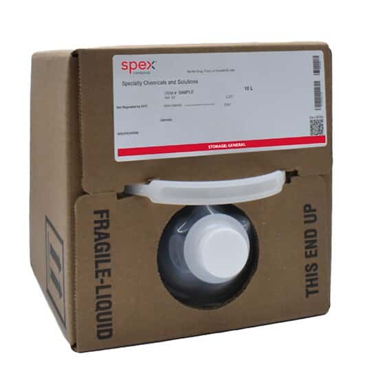 Spex Silver Nitrate, 0.1 N, Cubitainer® Container; 10 L