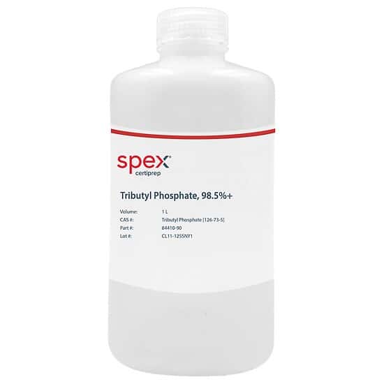Spex Tributyl Phosphate, 98.5%+, Purified Grade; 1 L
