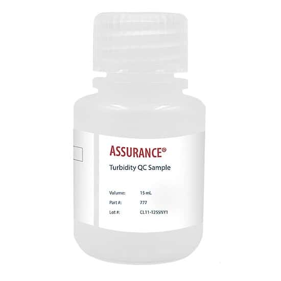 Spex CertiPrep 777 Turbidity Wastewater QC Sample; 15 mL from ColeParmer