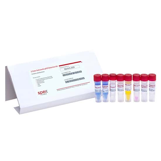 Spex CertiPrep SALKIT2250 TwoColor Salmonella qPCR Detection Kit