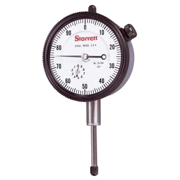 Starrett 25441J Dial Indicator with Jeweled Besrings from ColeParmer