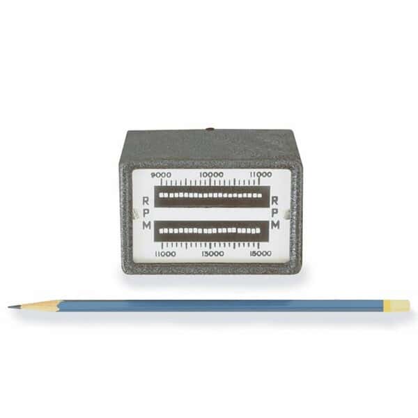 Sticht 9280 Compact Vibrating Reed Tachometer; 9000 to 15,000 rpm from