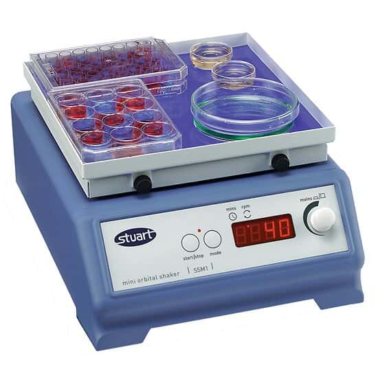 Stuart Orbital Shaker, Compact; 230 VAC, 50 Hz from ColeParmer