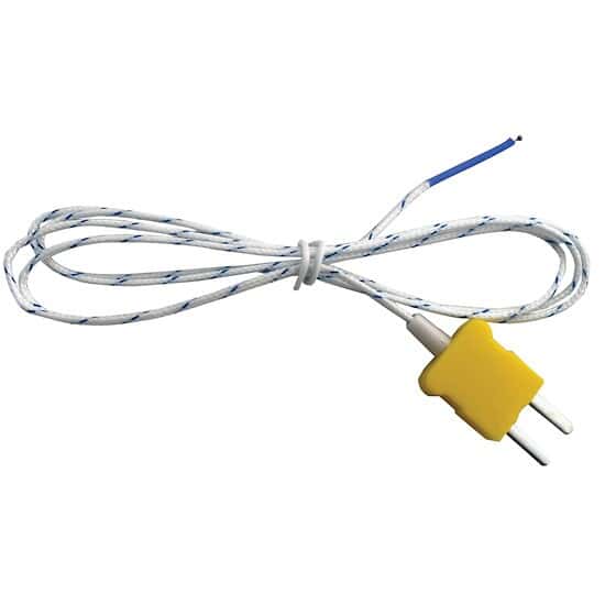 Supco 14781 Type K Temperature Probe for SL500TC Data Logger with Real Time LCD