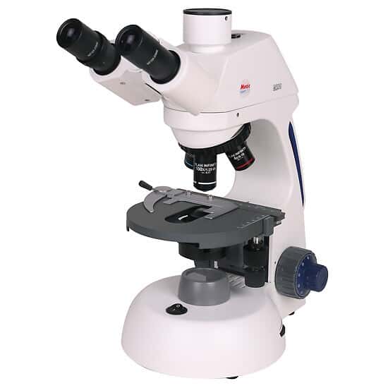 Swift Optical M17T-P Infinity-Corrected Compound Microscope, Trinocular, Plan 4x/10x/40xR/100xR