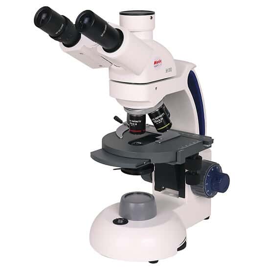 Swift Optical M3802CT4 Trinocular Cordless LED Microscope, InfinityCorrected Plan 4x/10x/40xR