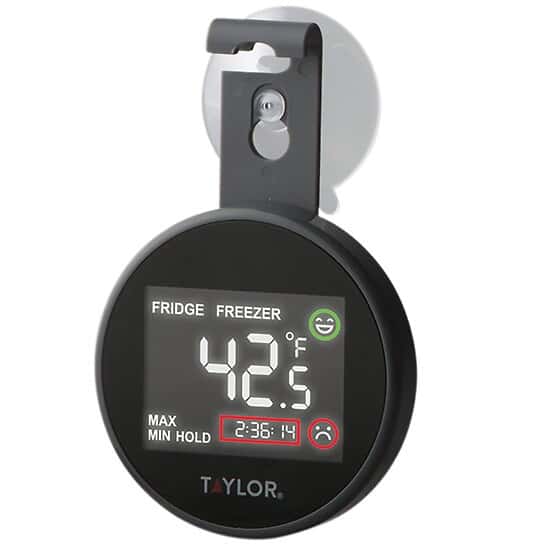 Taylor 1445 Pro Series Digital FridgeFreezer Thermometer with Safety