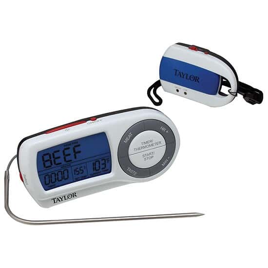 Taylor 147921 Pro Series Wireless Cooking Thermometer with Timer and Pager from ColeParmer