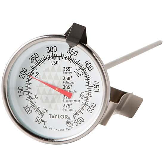 Taylor 3522 TruTemp Series Candy/Deep Fry Analog Dial Thermometer with