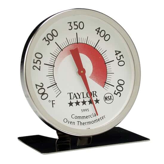 Taylor 5995N Pro Series Oven / Grill Analog Dial Thermometer with Easy
