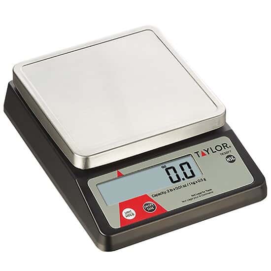 Taylor TE32FT Precision Digital Portion Control Scale, 2 lb x .01 oz