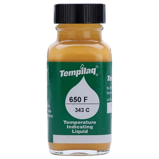 Tempilaq TemperatureIndicating Paint, 950⁰F (2oz Jar) from ColeParmer