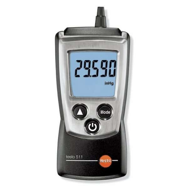 Testo 0560 0511 Pressure and Altitude Meter, 0 to 40.15