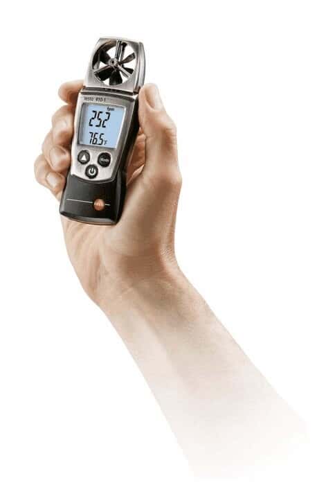 Testo 0560 4101 Pocket Line Thermoanemeter, 1.5