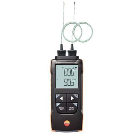Testo 0563 0922 Thermocouple Thermometer with Wireless Capability; 2 Channel, Type K