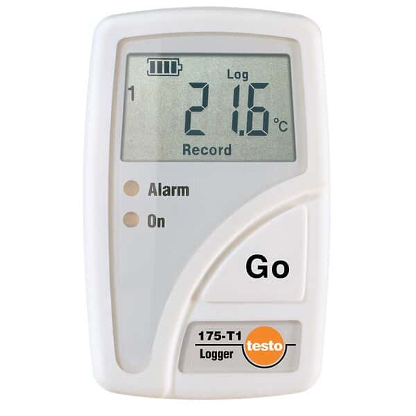 Testo 0563 1754 175T1 Compact Temperature Datalogger, 1 channel with