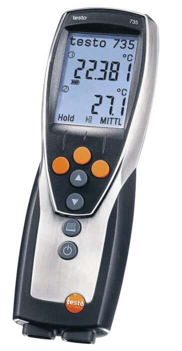 Testo 0563 7352 RTD/Thermocouple Thermometer with Datalogger and Wireless Capability