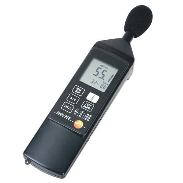 Testo 0563 8155 Sound Level Meter 2.7 In x 12.2 In x 2 In (69 x 310 x 51 mm)