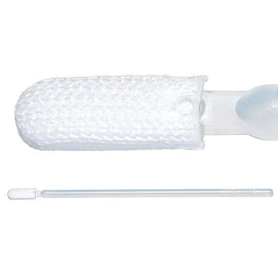 Texwipe TX758E ESD-Safe Alpha® Polyester Knit Micro Swabs, Non-Sterile; 500/bag.