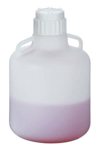 Thermo Scientific Nalgene 2097-0050 Round Fluorinated Carboys with Grips, 20 L