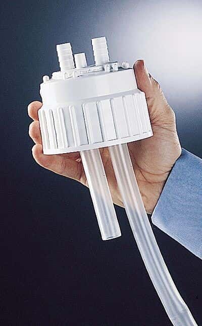 Thermo Scientific Nalgene 2162-0531 Filling/Venting Closure with 1/4 inch Fittings PP, 53B, 6/Cs