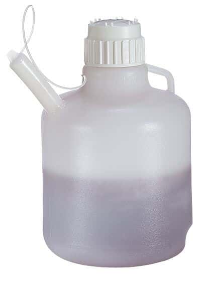 Thermo Scientific Nalgene 2340-0050 Low-Density Polyethylene Safety Dispensing Jug, 20L