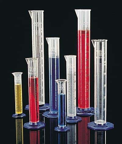 Thermo Scientific Nalgene 3662-4000 Polypropylene Graduated Cylinder, 4000 mL, 1/Pk