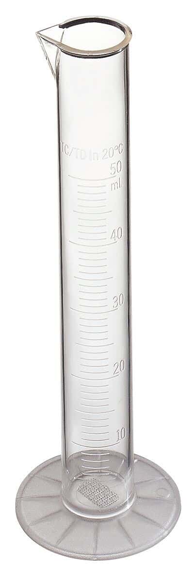 Thermo Scientific Nalgene 3665-0050 graduated polymethylpentene cylinder, 50 mL