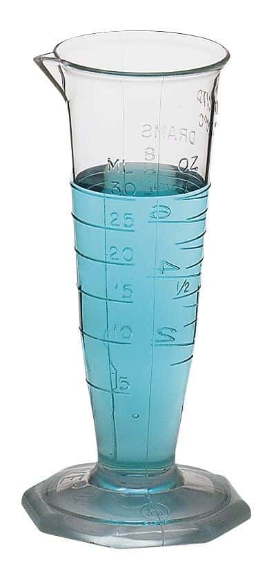 Thermo Scientific Nalgene 3673-0004 polymethylpentene pharmaceutical graduate, 125 mL