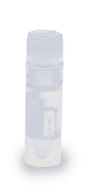 Thermo Scientific Nunc 368632 Cryogenic Vial, Sterile, Polypropylene, Internal Thread, Round Self Standing Bottom, 1.8 mL; 50/Bag