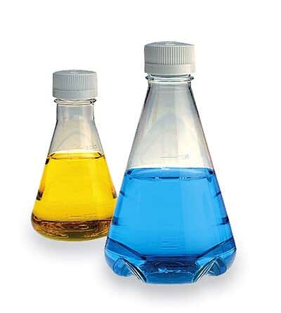 Thermo Scientific Nalgene 4112-0250 Sterile disposable flat bottom flask, 250 mL