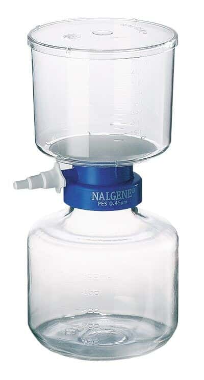 Thermo Scientific Nalgene 450-0045 Filter Units, Gridded 0.45um CN, 500 mL; 12/Pk