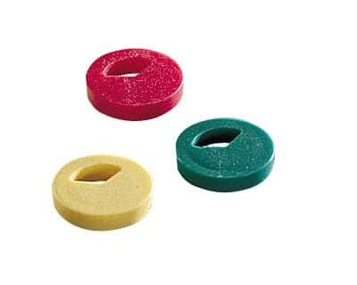 Thermo Scientific Nalgene 5045-0004 Cryogenic Vial Colored Cap Insert, Polycarbonate, Green; 100/Pk