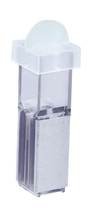 Thermo Scientific 5510-11 Sterile Electroporation Cuvette, 1 mm gap width, white cap, 50/pack